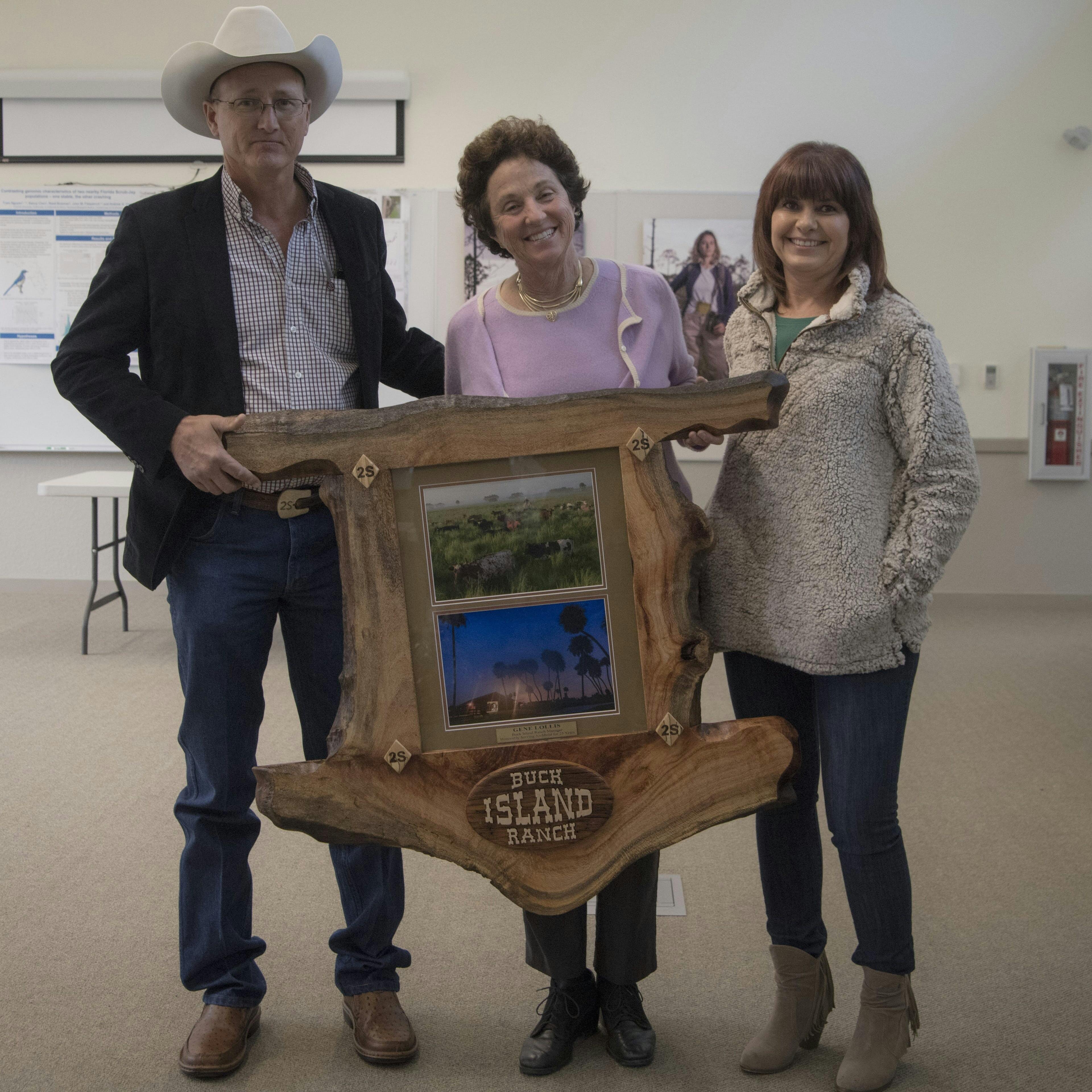 2018 board meeting buck island ranch plaque