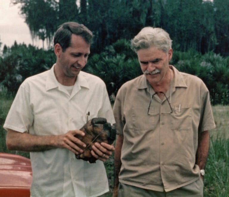 Jim Layne with Richard Archbold