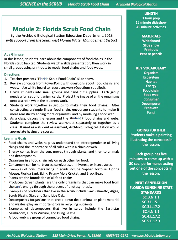 Module 2 Lesson Plan