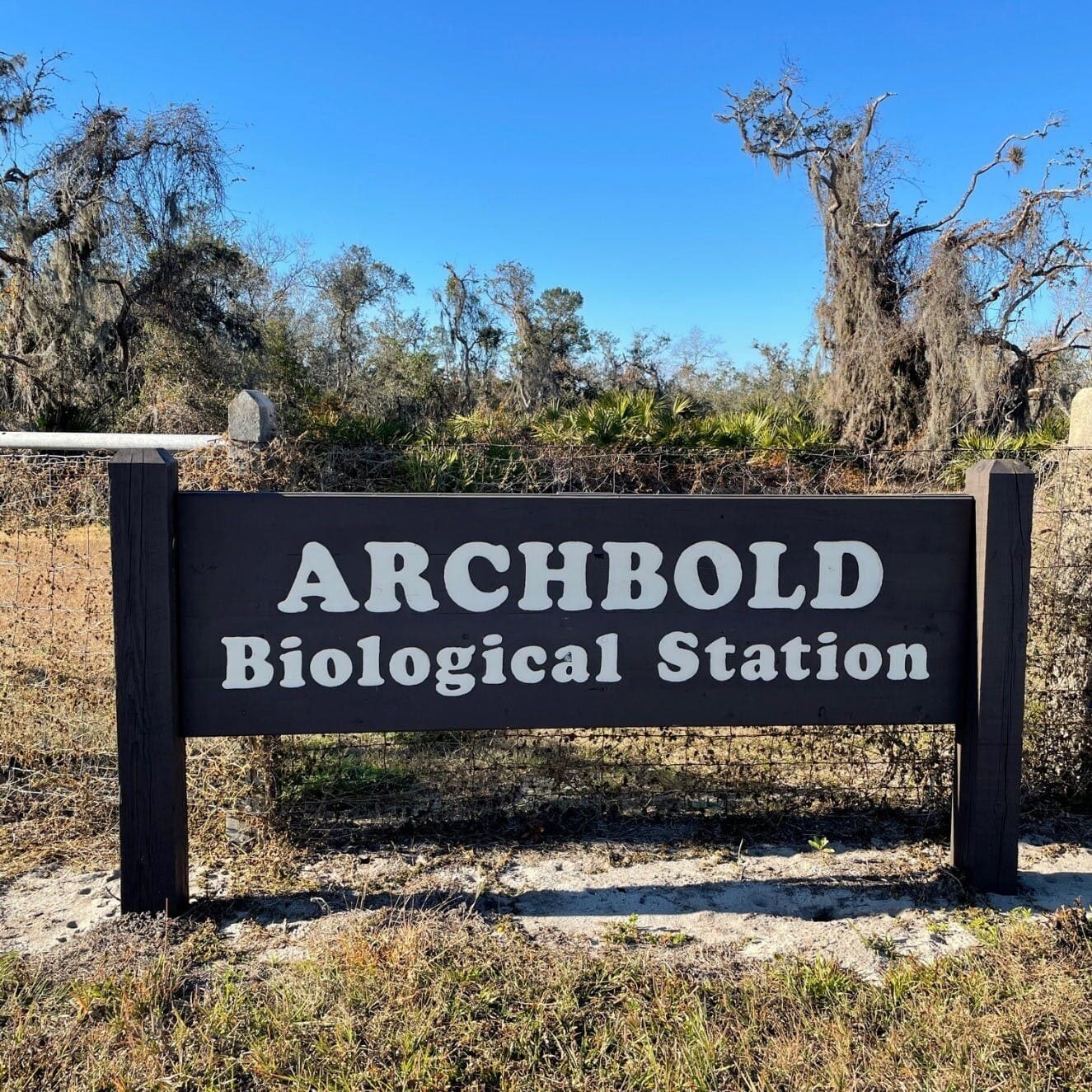 archbold main gate sign